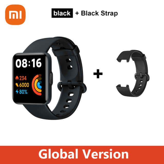Global version Xiaomi Redmi Watch 2 lite Smart Watch Bluetooth Mi Band 1.55&quot; HD GPS Smartwatch Blood Oxygen sport Bracelet baby magazin 