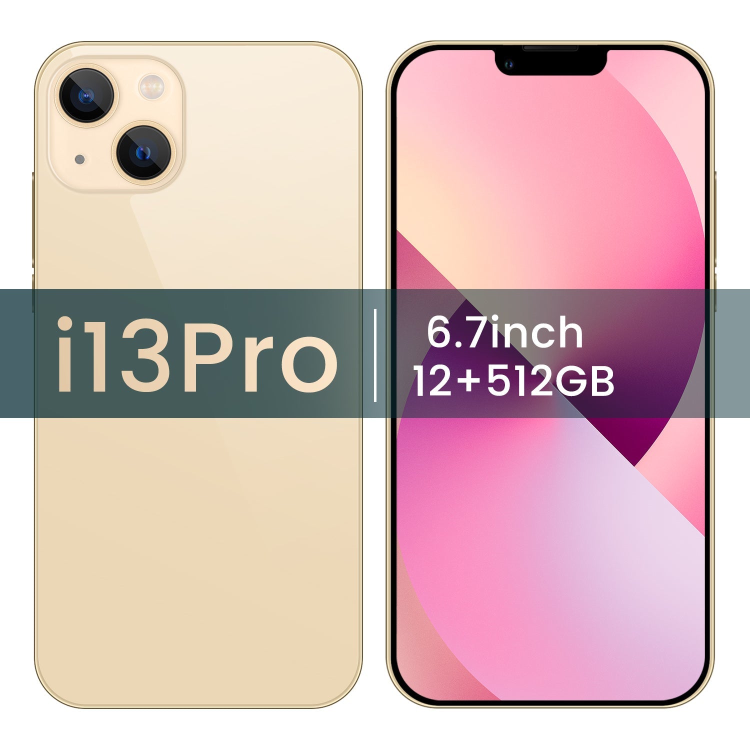 HOT SELLING PHONE13 PRO 12GB+512GB 16MP+32MP 6.7 inch Smartphone Unlocked Smart Cell Mobile Phone baby magazin 