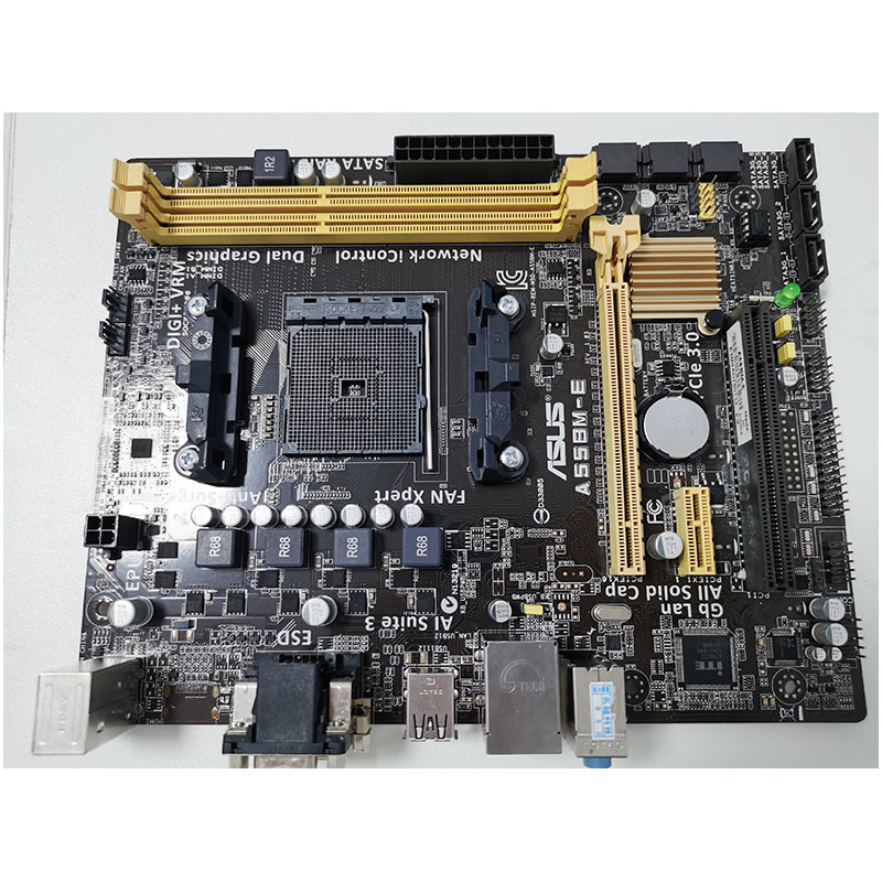 Have stock  for ASUS A55XM-E brand new  FM2/FM2+ DDR3  A55 desktop motherboard mainboard baby magazin 