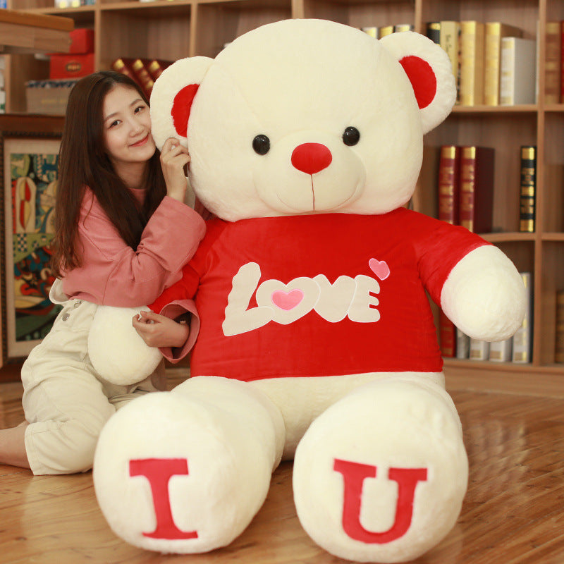 Heart Bear Pillow Plush Toy Valentine's Day Gift baby magazin 