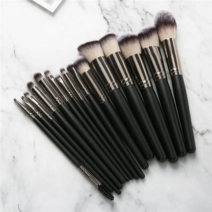 Hot Selling Three-color Hair Makeup Brush Set Fashionable Multifunctional Makeup Tools 15Pcs Special Cosmetic Brush baby magazin 