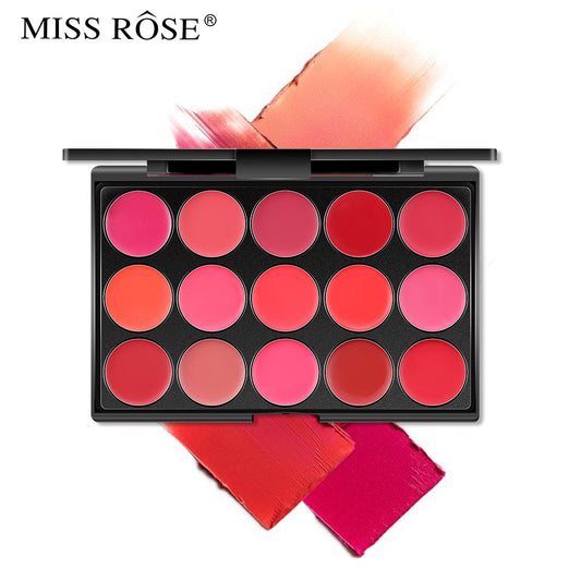 Hot selling Miss Rose brand lipstick top quality matte long lasting lipstick palette private label baby magazin