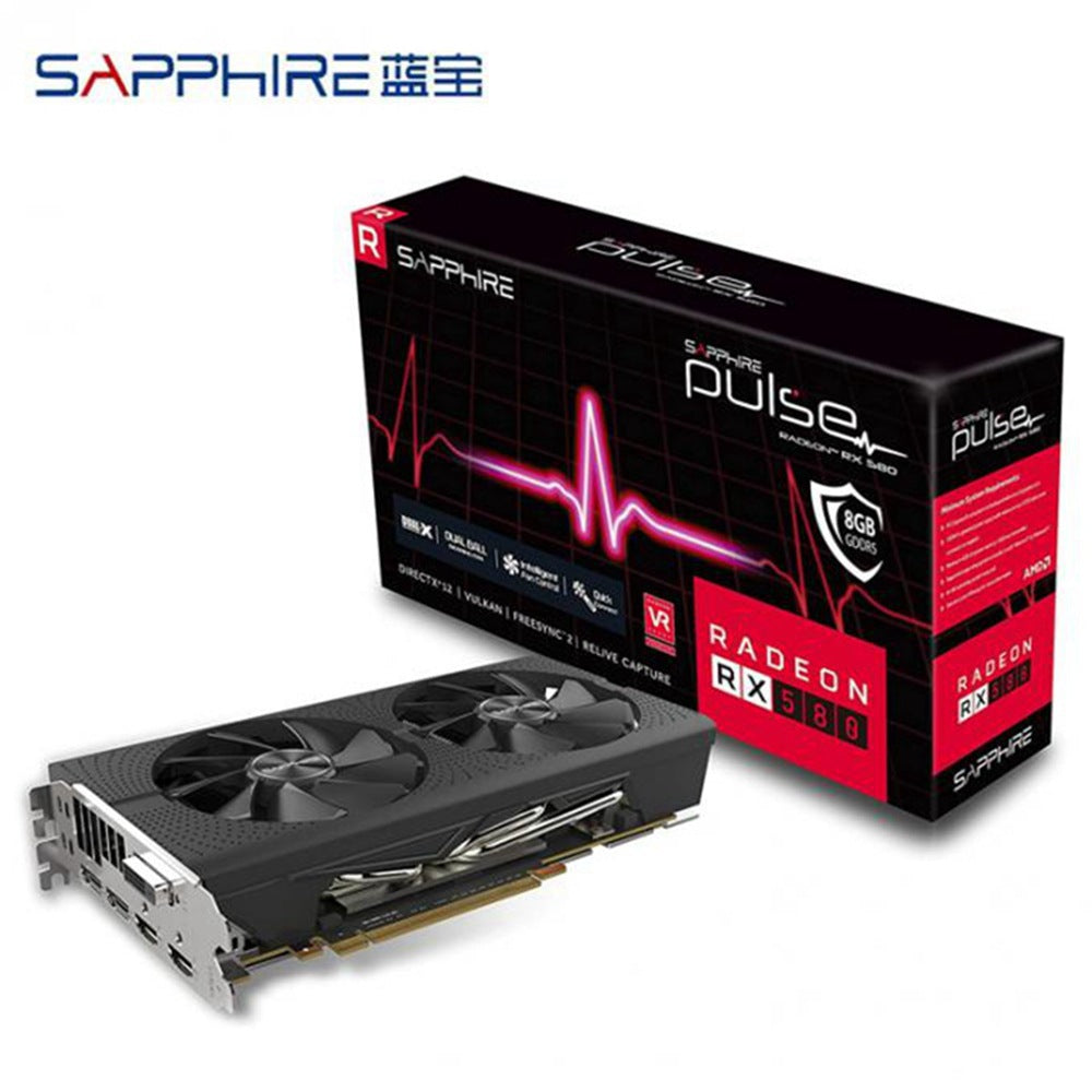 Hot selling amd RX580 588 590 8g graphics card Ethereum  Gaming Graphic Card  8G  128Bit PCI-E GPU Video Card in stock baby magazin