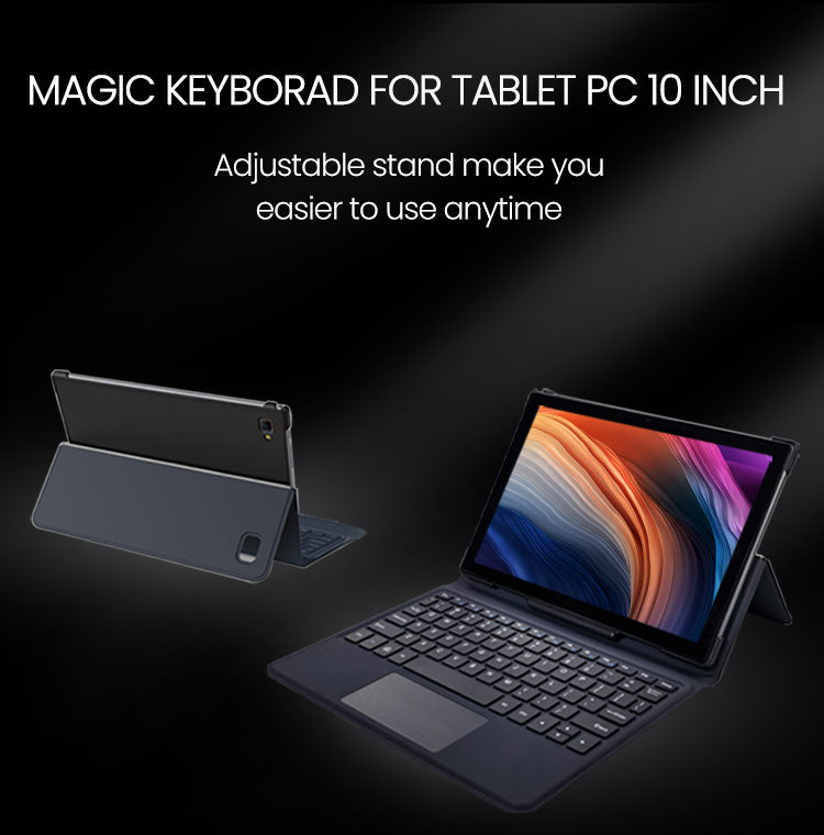 Hot selling android 11 tablet pc octa core SC9863 6000 mAH 4GB+64GB 10.1 inch 1920*1200 2.5d 4g lte metal case panel keyboard baby magazin 