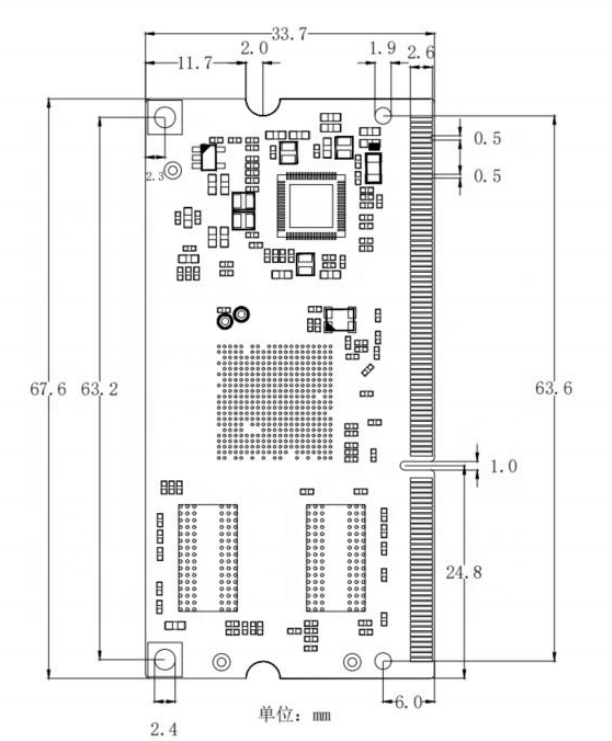 IDO-SOM3022 Custom 6UART Rockchip PX30 1.5 GHZ  Mali-G31 MP2 GPU Industrial Embedde Android Linux system SOM Module Motherboards baby magazin 