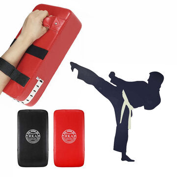 Kick Boxing Pads Curved MMA Thai Training Punch Bag PU Leather Boxing Target Outdoor Sport Fitness baby magazin 