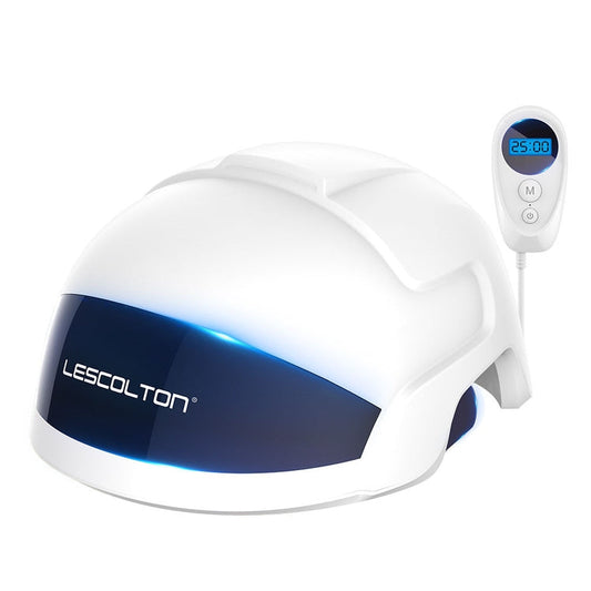 Lescolton lescolton factory LLLT hair loss therapy hat 26 lasers plus 30 LED infrared laser hair growth helmet baby magazin 