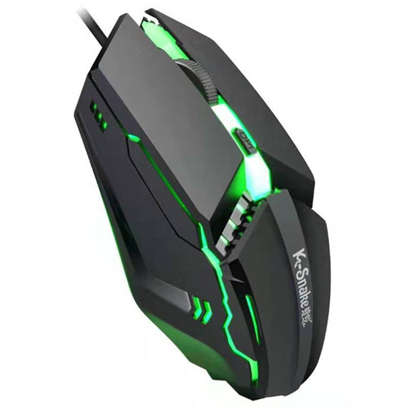 M11 Gaming Electronic Sports RGB Streamer Horse Running Luminous USB Wired PC Computer 1600DPI Laptop Mouse Both hands baby magazin 