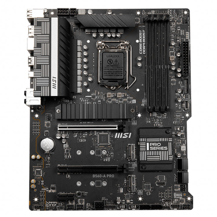 MSI B560-A PRO Motherboard Supports 10th/11th Gen Intel Core /Pentium Gold/Celeron CPU and DDR4 Memory up to 5200(OC) MHz baby magazin 