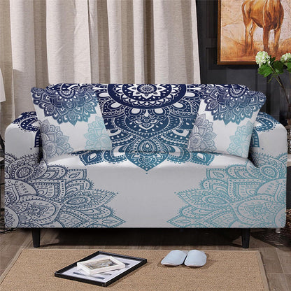Mandala series European and American household elastic sofa cover baby magazin 
