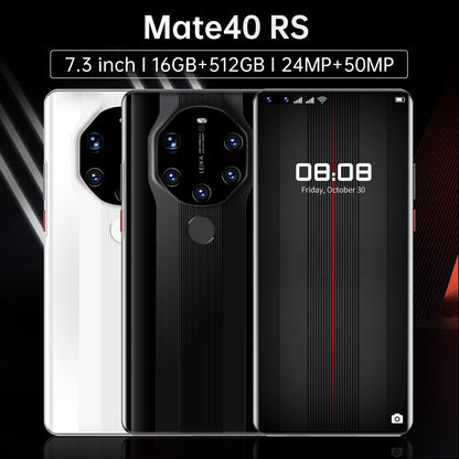 Mate40 Rs 7.3 Inch 5G Cellphones Android 11 Smartphones 512GB Mobile Phone baby magazin 