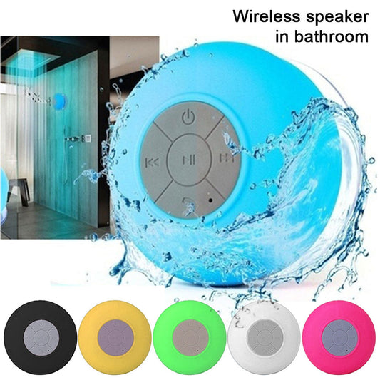 wireless speaker for shower in bathroom