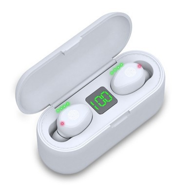 Mini headphones f9 TWS 5.0 Wireless Earbuds Earphone With 2000mAh Charging Sports Gaming Headset With LED Display headphone baby magazin 