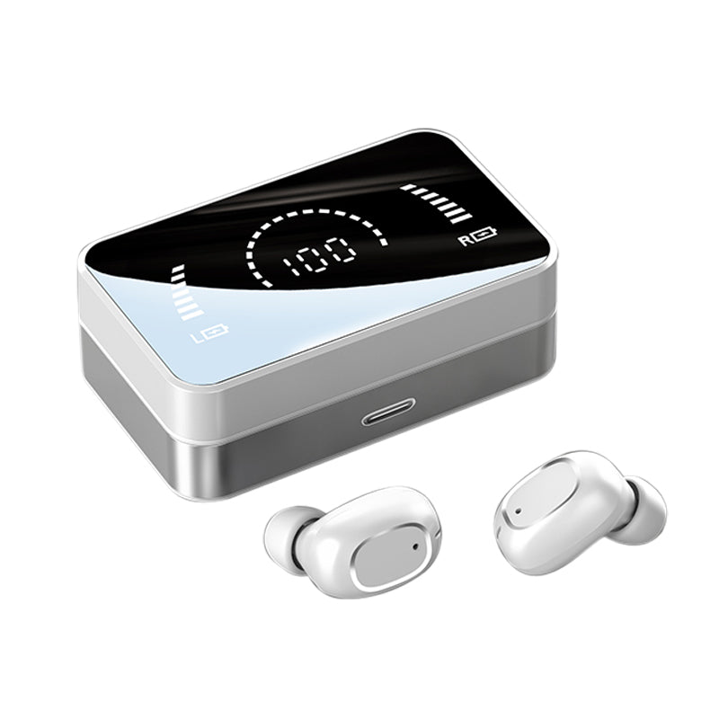 Mirror LED Smart Battery Display Earphone TWS Bluetooth Earphones Headphones Headsets Wireless Earbuds With 3500mAh Power Bank baby magazin 