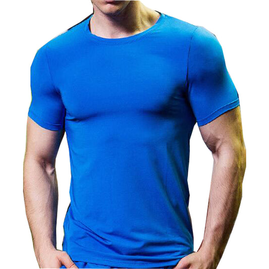 New Best-selling Men's Summer Quick Drying Fitness Training Clothes Fashion T-shirts baby magazin 