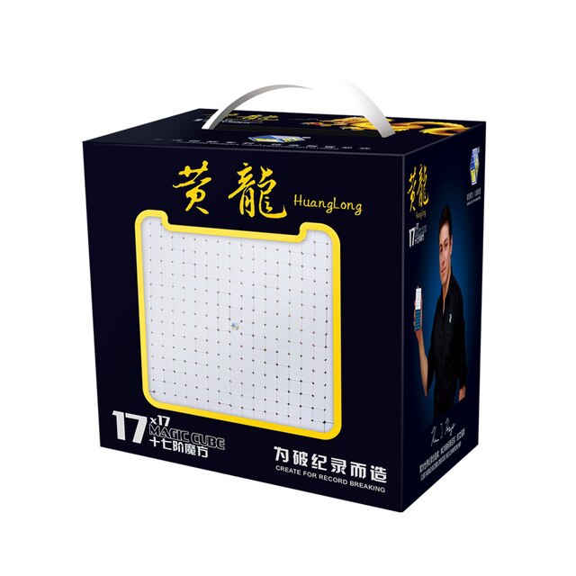 New Yuxin Huanglong 17x17x17 Cubes Zhisheng Speed-Cube Puzzle Twist 17x17 Cubo Magico Learning Education Toys Magic Speed Cubes baby magazin 