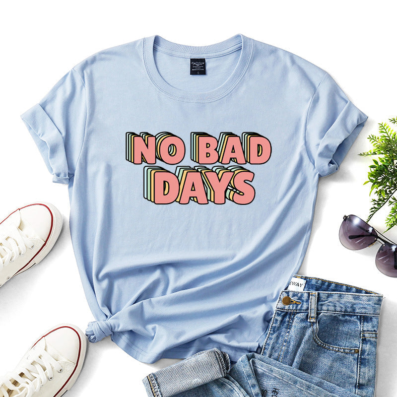No bad days women t-shirts baby magazin 