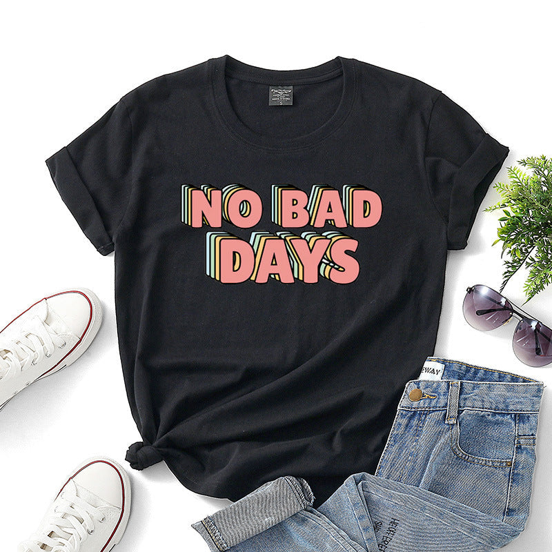 No bad days women t-shirts baby magazin 