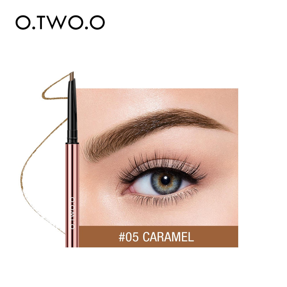 O.TWO.O Ultra Fine Triangle Eyebrow Pencil Precise Brow Definer Long Lasting Waterproof Blonde Brown Eye Brow Makeup 6 Colors baby magazin 