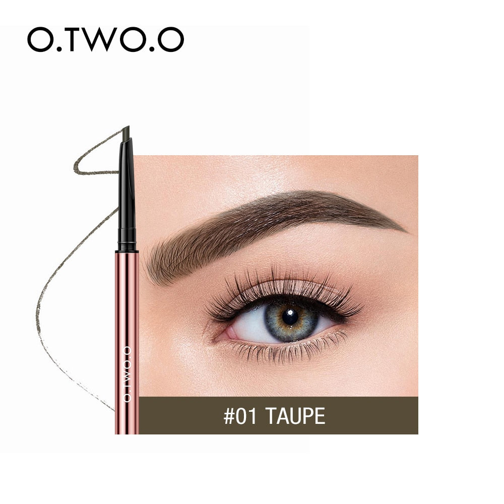 O.TWO.O Ultra Fine Triangle Eyebrow Pencil Precise Brow Definer Long Lasting Waterproof Blonde Brown Eye Brow Makeup 6 Colors baby magazin 