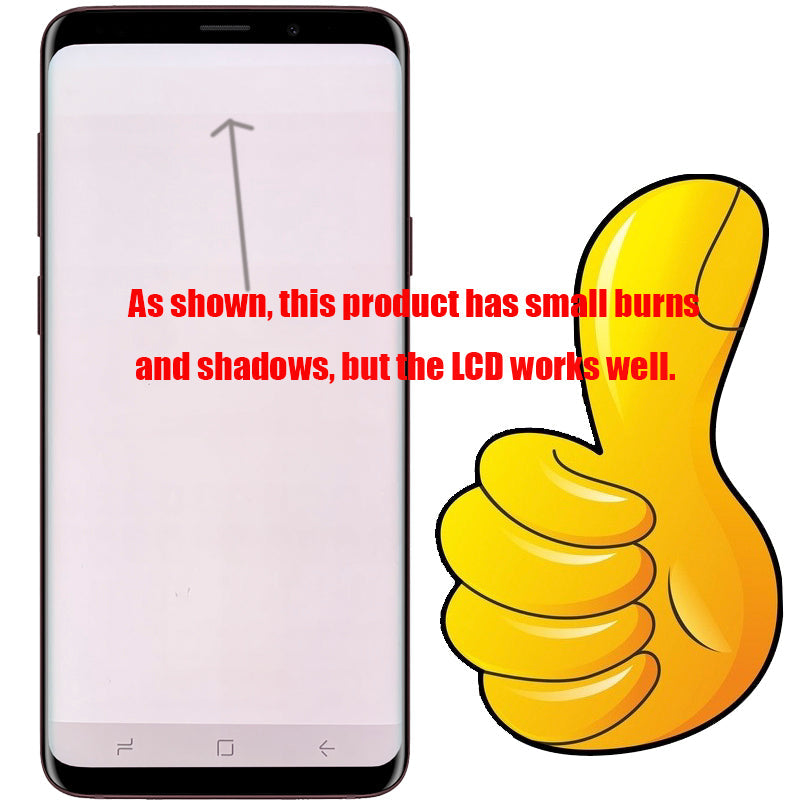 ORIGINAL AMOLED Top Quality Replacement for SAMSUNG Galaxy S9 LCD display Touch Screen Digitizer G960N G9600 NO burn shadow baby magazin 