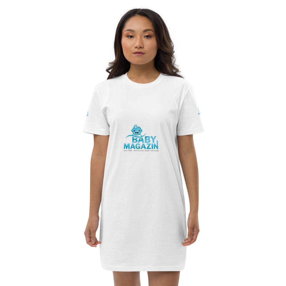 Organic cotton t-shirt dress baby magazin 