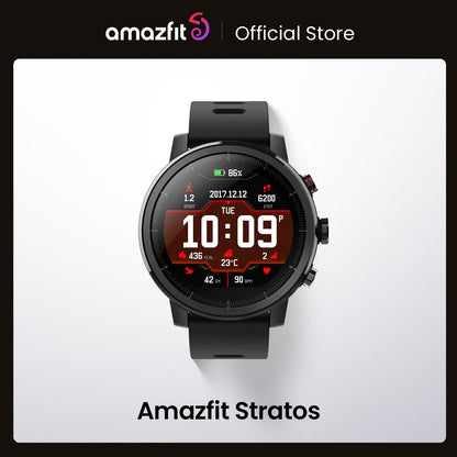 Original Amazfit Stratos Smartwatch Smart Watch GPS Calorie Count 50M Waterproof for Android iOS Phone baby magazin 