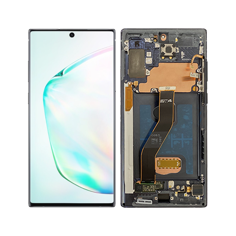 Original LCD For Samsung Galaxy Note 10+ N975F LCD Touch Screen With Frame Digitizer Assembly Replacement baby magazin 