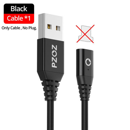 PZOZ Magnetic Cable Fast Charging Micro usb cable Type c Magnet Charger usb c Microusb Wire For iphone 12 11 pro xs max Xr x 7 8 baby magazin 