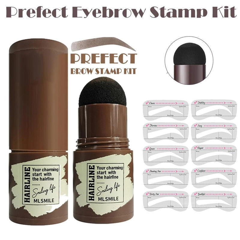 Prefect EyeBrow Stamp Shaping Kit Eyebrow baby magazin 
