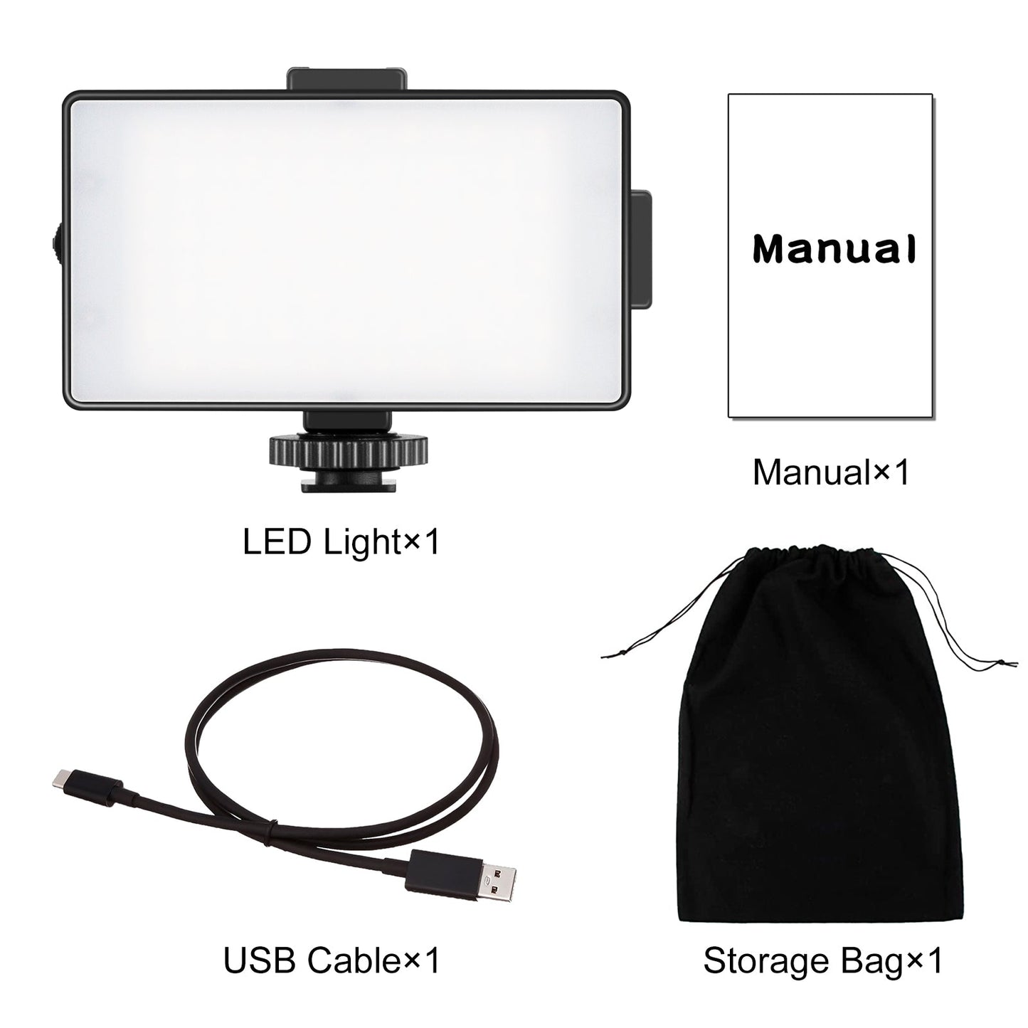 Professional Dimmable Studio Video camera Light Photo on-Camera Photography Lighting Fill Light Tools for Canon DSLR Camera baby magazin 