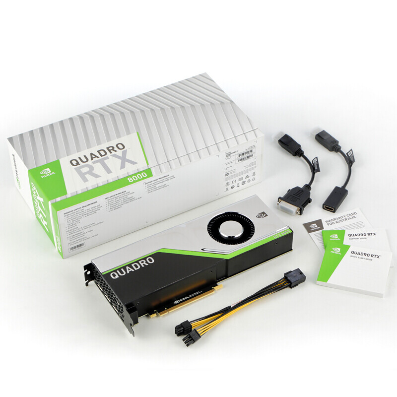 Quadro RTX 8000 6000 5000 4000 RTX8000 RTX6000 RTX5000 RTX4000 Ai Driving VR Ready Metaverse GPU graphics card Original Box baby magazin 
