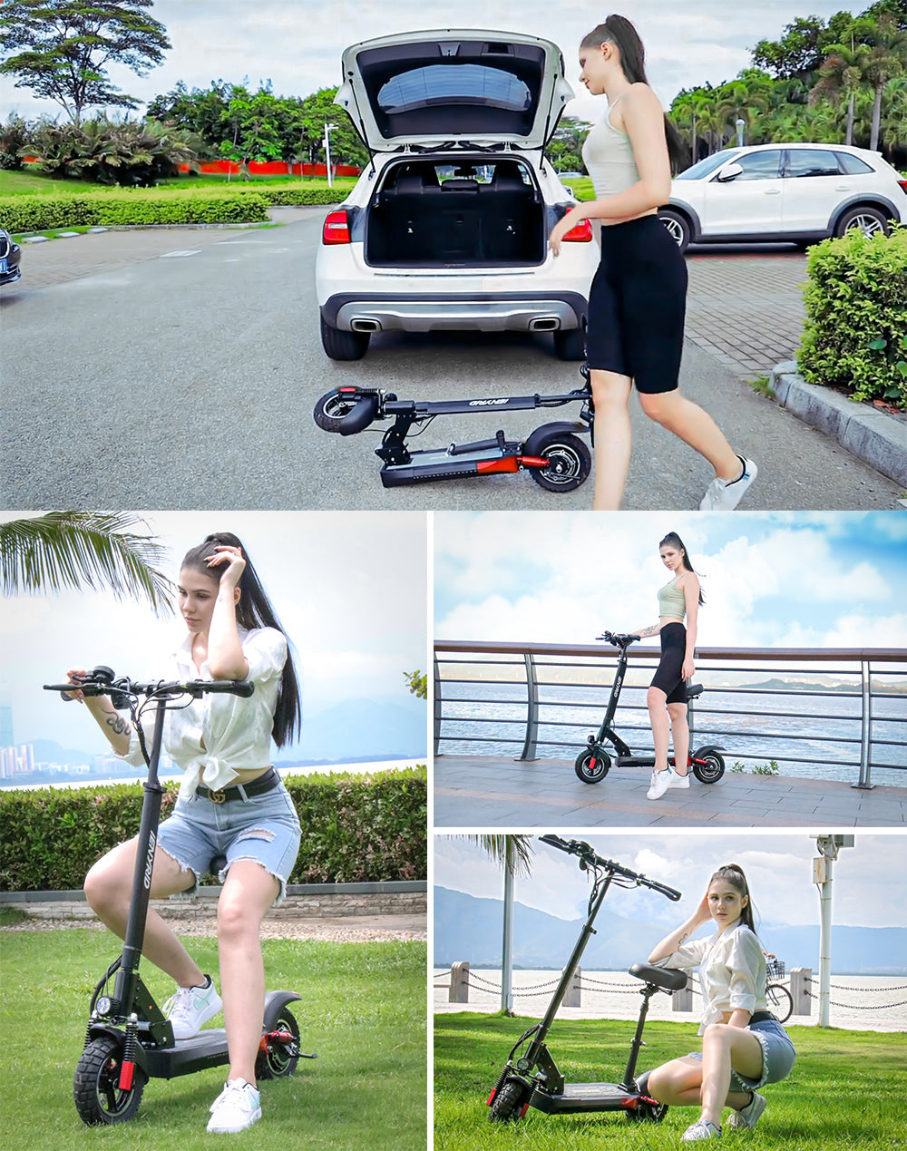Ready to ship electric scooter usa uk eu stock iE kugoo M4 Pro 500watts Electric Scooter Max Speed 45 km/h kick electric scooter baby magazin 