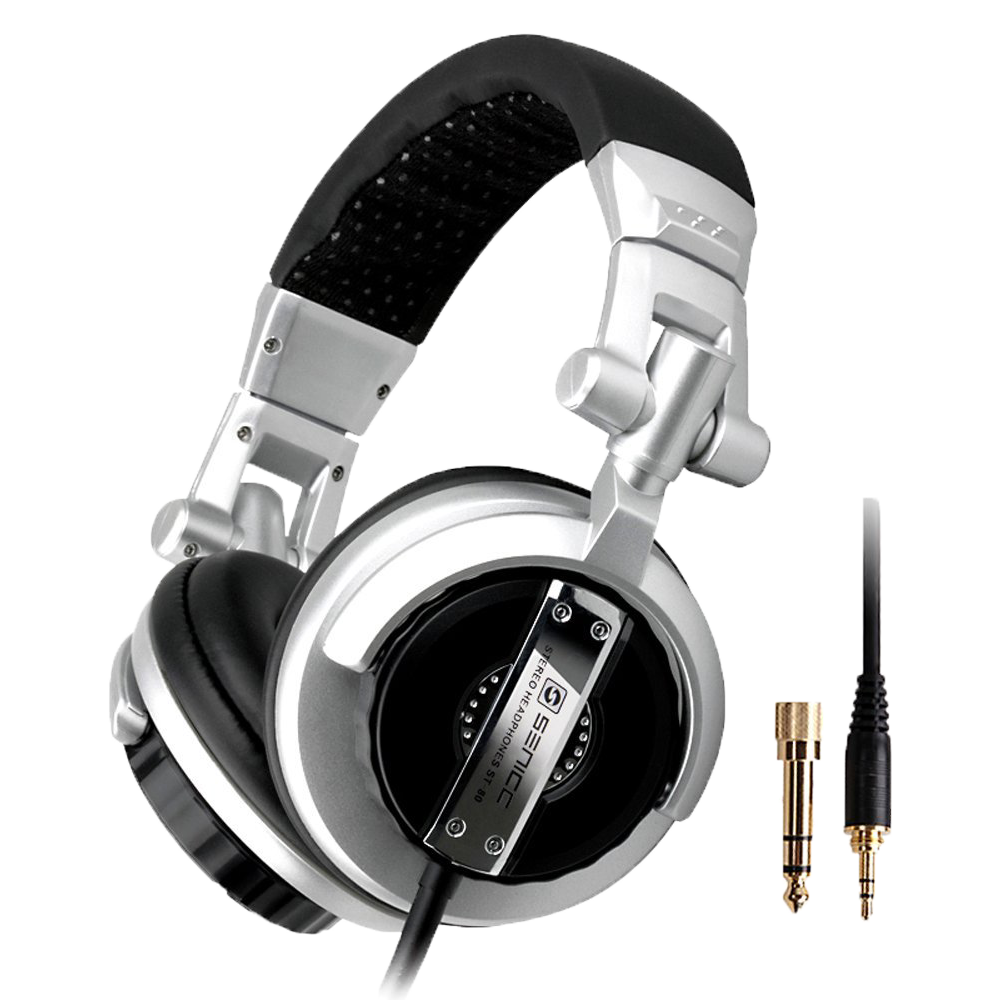 SENICC ST-80 Professional study DJ headset unique wired headphones baby magazin 