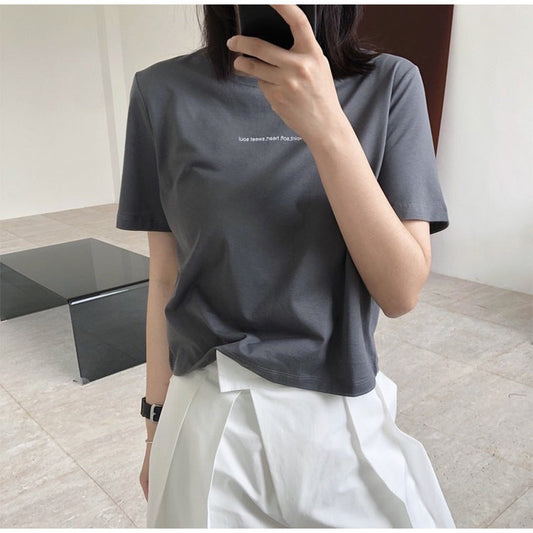 cool short-sleeved clothes women