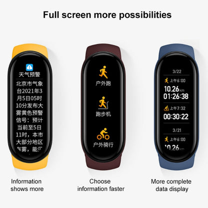 Standard Version Original Xiaomi Mi Band 6 Fitness Tracker Blood Oxygen Test Sleep Heart Rate Sports Mode Watch baby magazin 