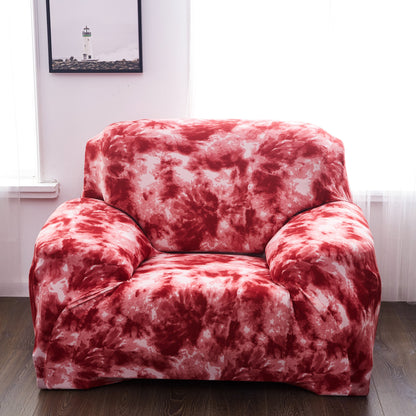 Stretch Sofa Cover Printed Pattern 3-Seat Spandex Couch Cover slipcover for 3 Cushion Couch 1 Piece Furniture Protector baby magazin 