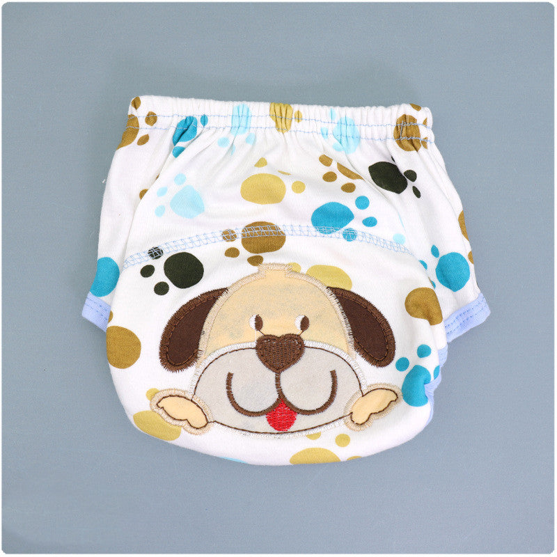 Summer Embroidered Baby Cotton Learning Pants  Diaper Pocket  Waterproof Training Pants  Leak-Proof Breathable Bread Pants baby magazin 