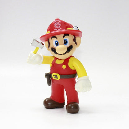 Super Mario Bros Luigi Yoshi Donkey Kong Wario PVC Action Toy Figure Collectible Puppets Model Toys For Children birthday gifts baby magazin 