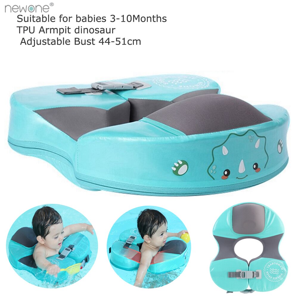 Swim Trainer Baby Safety Solid Float UPF 50+ UV Sun Protection Canopy Non-Inflatable Swim Ring Lying Swimming Pool Bathtub Toys baby magazin 