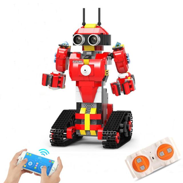 Technic Robot Boost Science and Education Dual Remote Control Programmable Educational Toy Intelligent Program Building Blocks baby magazin 