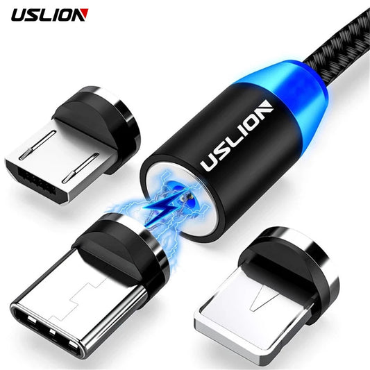 USLION Magnetic USB Cable For iPhone baby magazin 