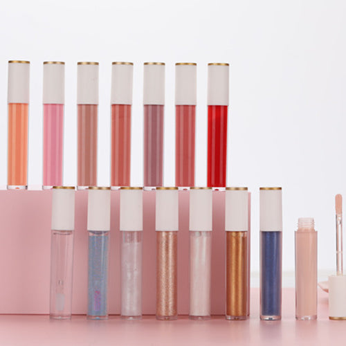 VMAE Cheap Price Customized OEM Moisturize Lip 15Colors Liquid Lipstick Glitter Lipgloss baby magazin