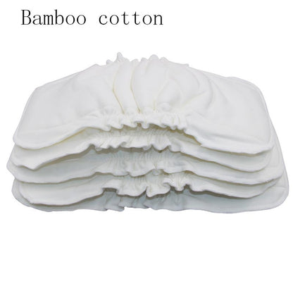 Washable Bamboo Cotton Anti-leakage Baby Diapers baby magazin 