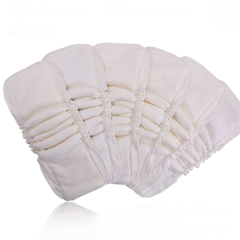Washable Bamboo Cotton Anti-leakage Baby Diapers baby magazin 