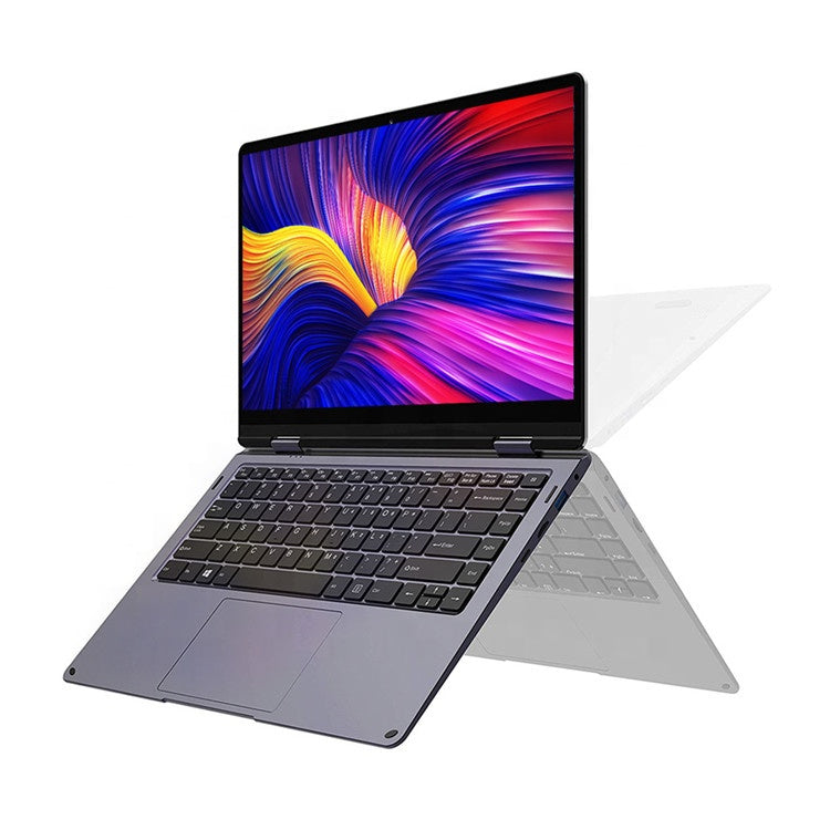 Wholesale 14.1 inch laptop Atom E3950 quad core 360 degree touch screen flip computer used laptop baby magazin 