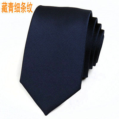Wholesale Korean men's tie 6cm fashion British casual wedding groom tie red black collar with male baby magazin 
