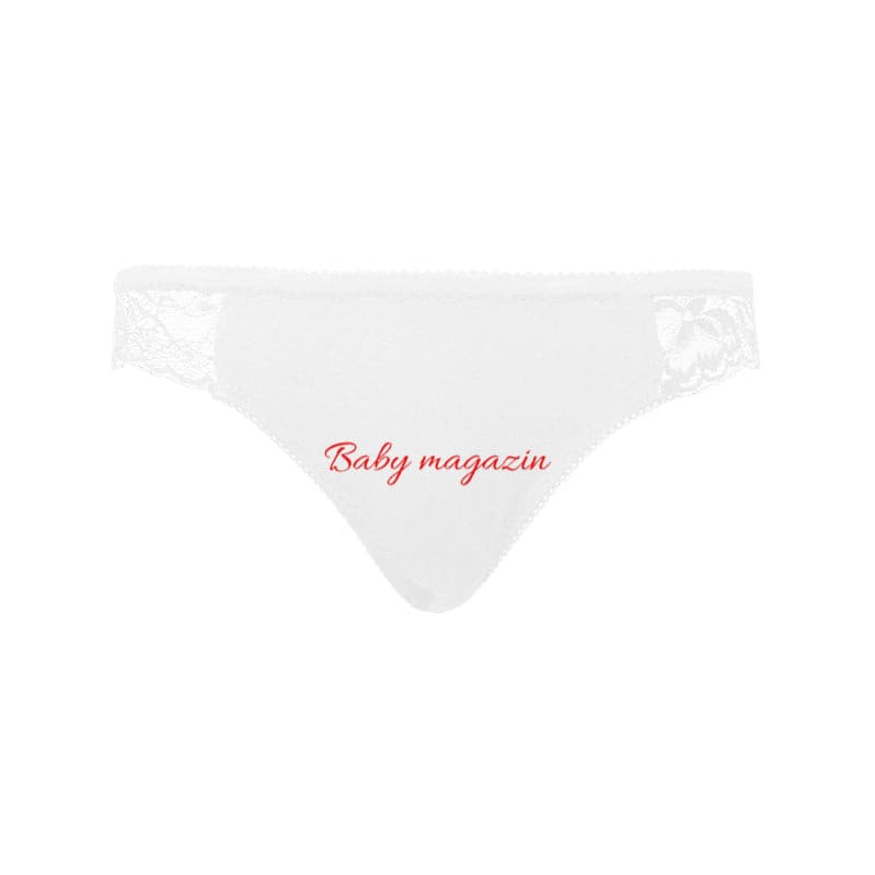 Women's Lace Panty (Front Printing Only) baby magazin 