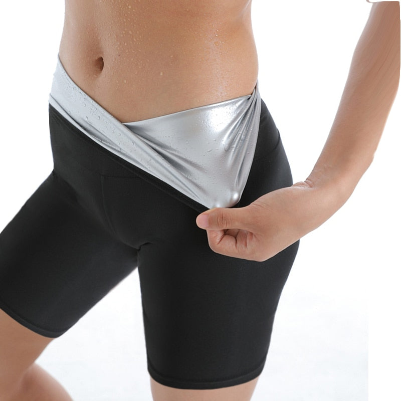 Women's Sauna Slimming Pants Gym Workout Hot Thermo Sweat Sauna Leggings Shapers Waist Trainer Tummy Control Fat Burning Pants baby magazin 
