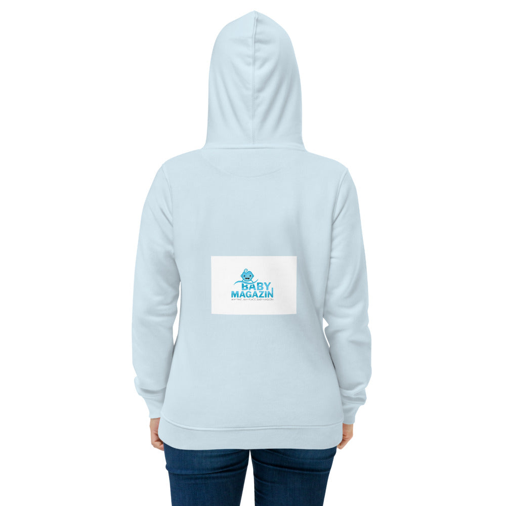 Women's eco fitted hoodie baby magazin 